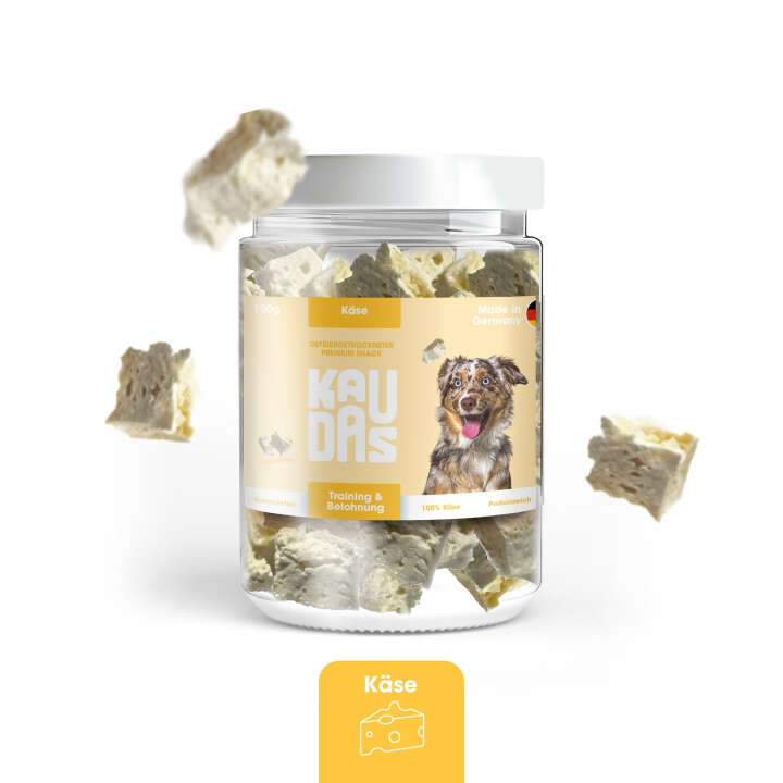 KAUDAS Hundeleckerli KäsePur Natursnack